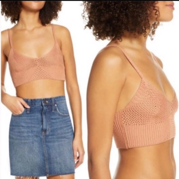 Free People Other - Free People You Wanna Brami Bralette Large NWT